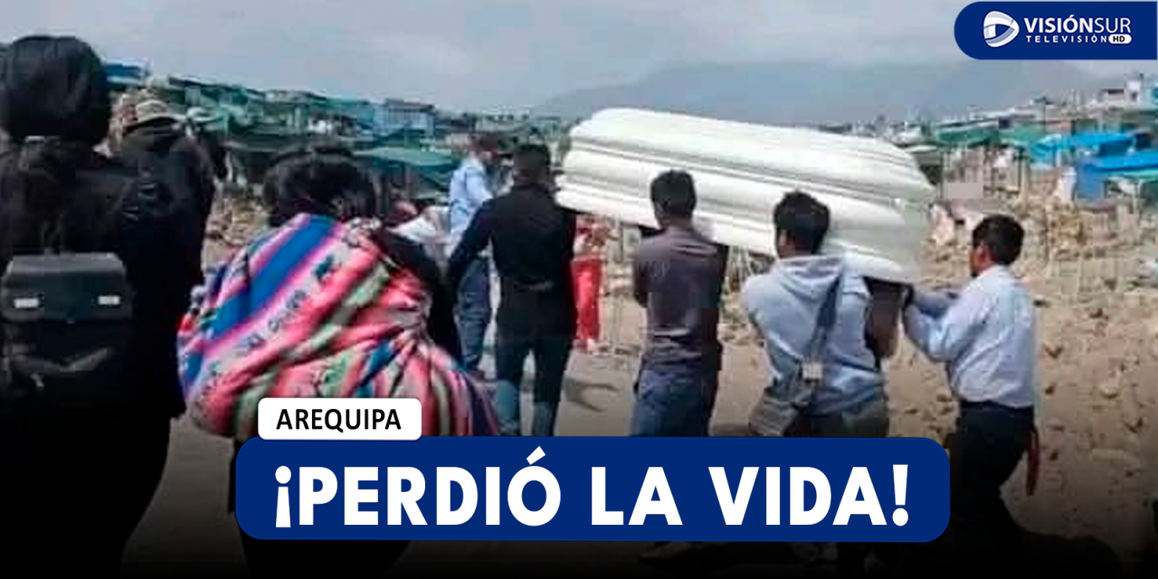 AREQUIPA: JOVEN MINERO DE 18 AÑOS PIERDE LA VIDA TRAS CAER A PIQUE DE MÁS DE 50 METROS