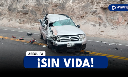 AREQUIPA: FUERTE CHOQUE FRONTAL ENTRE CAMIONETA Y CAMIÓN EN CAMANÁ DEJA UNA PERSONA SIN VIDA