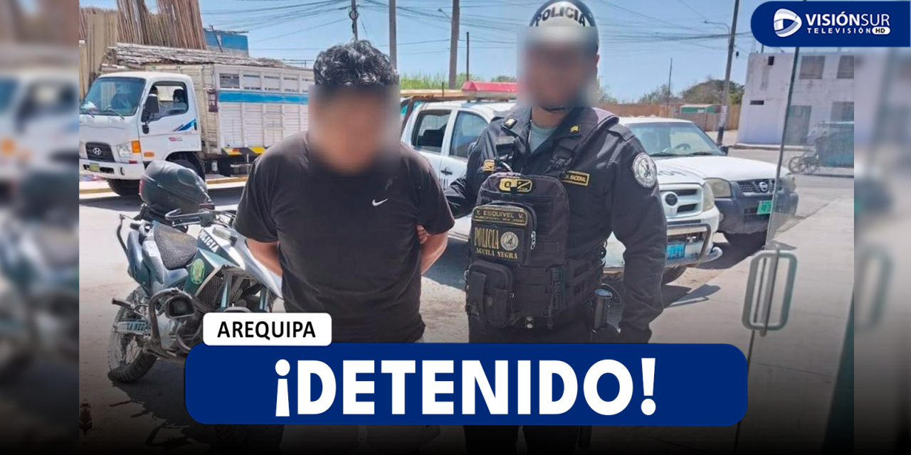 AREQUIPA: DETIENEN A VARÓN QUE ATROPELLÓ A ADULTA MAYOR Y TENDRÍA ORDEN DE CAPTURA