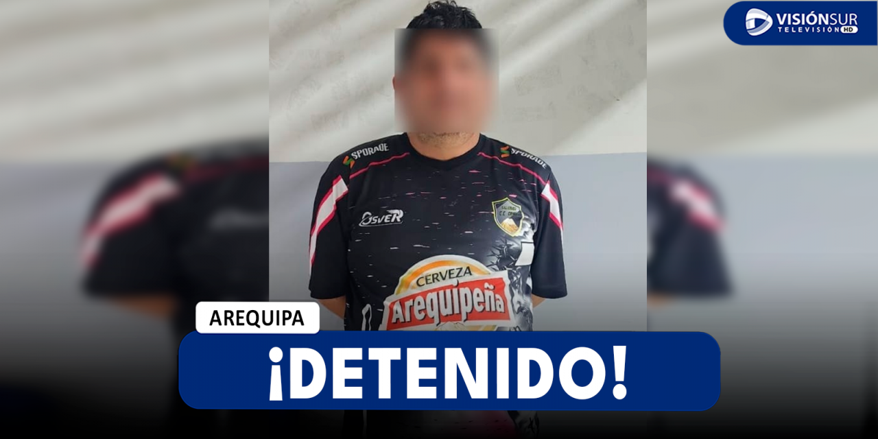 AREQUIPA: DETIENEN A PRESUNTO EXTORSIONADOR QUE EXIGÍA S/50 MIL A EMPRESARIO DE TAXIS