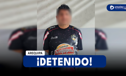 AREQUIPA: DETIENEN A PRESUNTO EXTORSIONADOR QUE EXIGÍA S/50 MIL A EMPRESARIO DE TAXIS