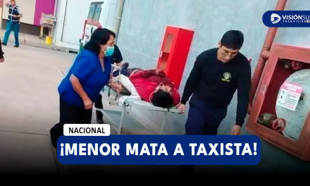 NACIONAL: MENOR DE 16 AÑOS ACABA CON LA VIDA DE UN TAXISTA EN AYACUCHO