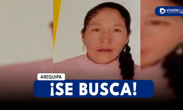 AREQUIPA: FAMILIARES BUSCAN A LA SEÑORA GLORIA QUE DESAPARECIÓ DESDE EL 31 DE DICIEMBRE