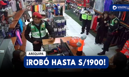 AREQUIPA: DETIENEN A MUJER ACUSADA DE REALIZAR ROBOS SISTEMÁTICOS EN TIENDA DEPORTIVA