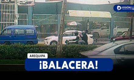 AREQUIPA: BALACERA SE REGISTRA FRENTE A LOCAL DE LA AV. DOLORES EN HORAS DE LA TARDE