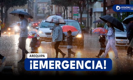 AREQUIPA: DECLARAN EN EMERGENCIA A 14 DISTRITOS DE 5 PROVINCIAS DE AREQUIPA POR INTENSAS LLUVIAS