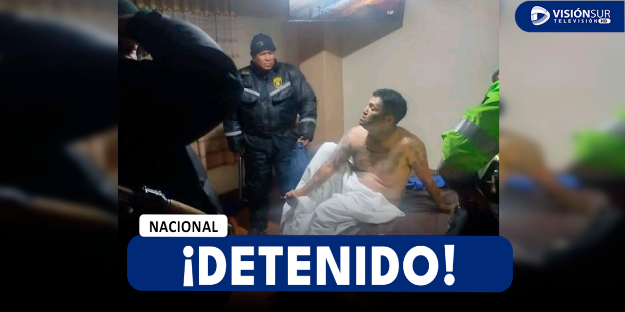 NACIONAL: VARÓN ES DETENIDO EN JULIACA LUEGO DE QUE CAUSARA DAÑOS MATERIALES EN EL “HOSPEDAJE IMPERIO”