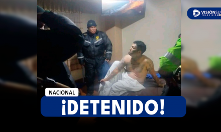 NACIONAL: VARÓN ES DETENIDO EN JULIACA LUEGO DE QUE CAUSARA DAÑOS MATERIALES EN EL “HOSPEDAJE IMPERIO”