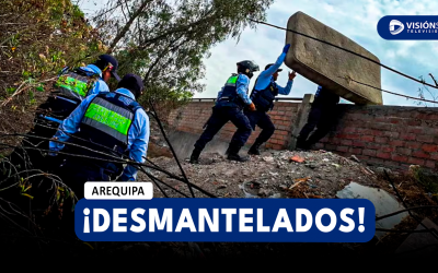 AREQUIPA: DESMANTELAN VARIOS CAMPAMENTOS UBICADOS EN LAS RIBERAS DEL RIO CHILI POR PELIGRO ANTE LLUVIAS