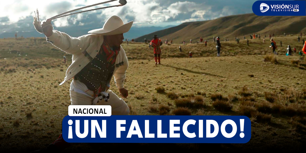 NACIONAL: VARÓN PIERDE LA VIDA DURANTE TRADICIONAL BATALLA DE CHIARAJE EN QUEHUE EN LA REGIÓN DE CUSCO