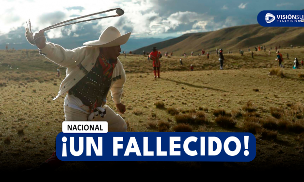 NACIONAL: VARÓN PIERDE LA VIDA DURANTE TRADICIONAL BATALLA DE CHIARAJE EN QUEHUE EN LA REGIÓN DE CUSCO