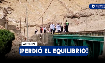 AREQUIPA: MUJER PIERDE LA VIDA TRAS CAER DEL PUENTE FERROVIARIO TINGO GRANDE EN HUNTER