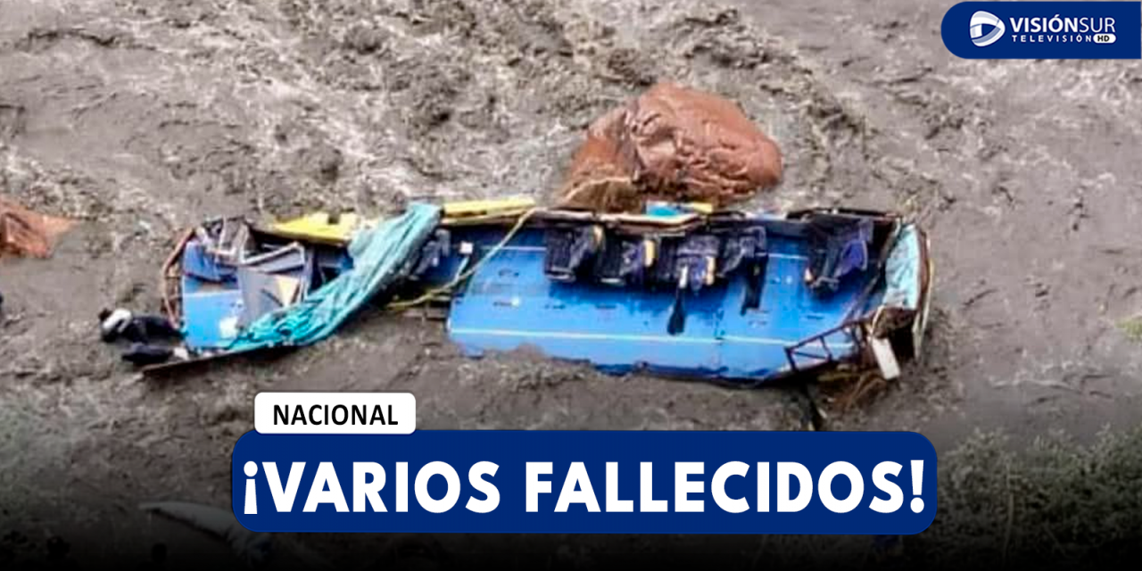 NACIONAL: FUERTE ACCIDENTE EN ÁNCHASH DE LA EMPRESA CONCHUCOS EXPRESS DEJA VARIOS FALLECIDOS