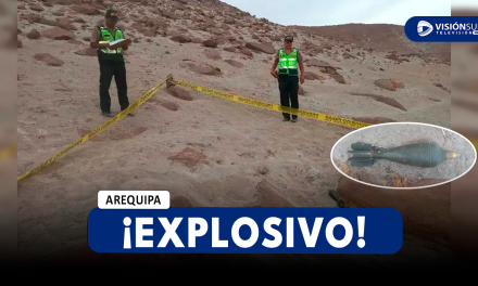 AREQUIPA: ENCUENTRAN EXPLOSIVO EN LA JOYA Y VECINOS DAN AVISO A LA UDEX PARA DESACTIVARLO