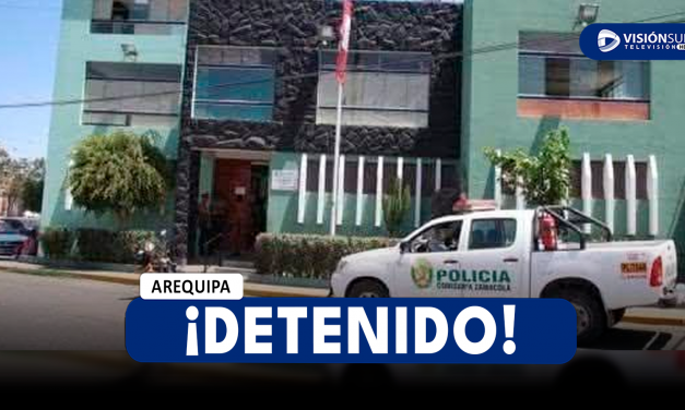 AREQUIPA: DETIENEN A VARÓN ACUSADO DE MOSTRARLE SUS GENITALES Y REALIZAR TOCAMIENTO INDEBIDOS A JOVEN MESERA