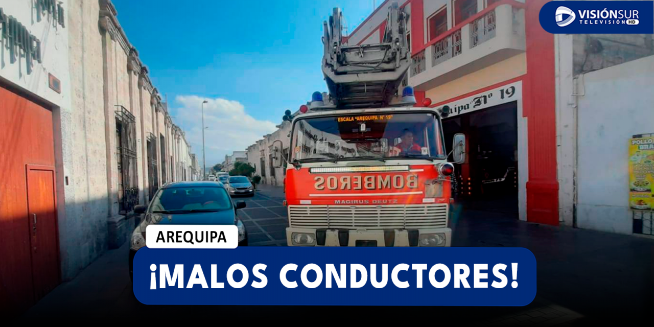 AREQUIPA: JEFE DE LA COMPAÑÍA PIDE A LA MPA COLOCAR BOLARDOS PARA EVITAR QUE VEHÍCULOS SE ESTACIONEN FRENTE A SU LOCAL