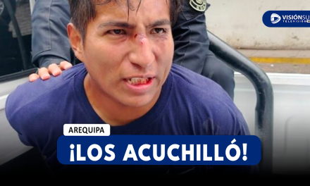 AREQUIPA: VARÓN QUE ACUCHILLÓ A MADRE E HIJO TRAS RESISTIRSE A ROBO FUE IDENTIFICADO Y LLEVADO A LA COMISARÍA