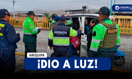 AREQUIPA: MADRE DE FAMILIA DA A LUZ EN UN MOTOTAXI CON AYUDA DE LOS EFECTIVOS DE LA POLICIA