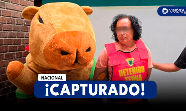 NACIONAL: POLICÍAS UTILIZAN UN CAPIBARA PARA CAPTURAR A UN PRESUNTO MICROCOMERCIALIZADOR DE DROGA