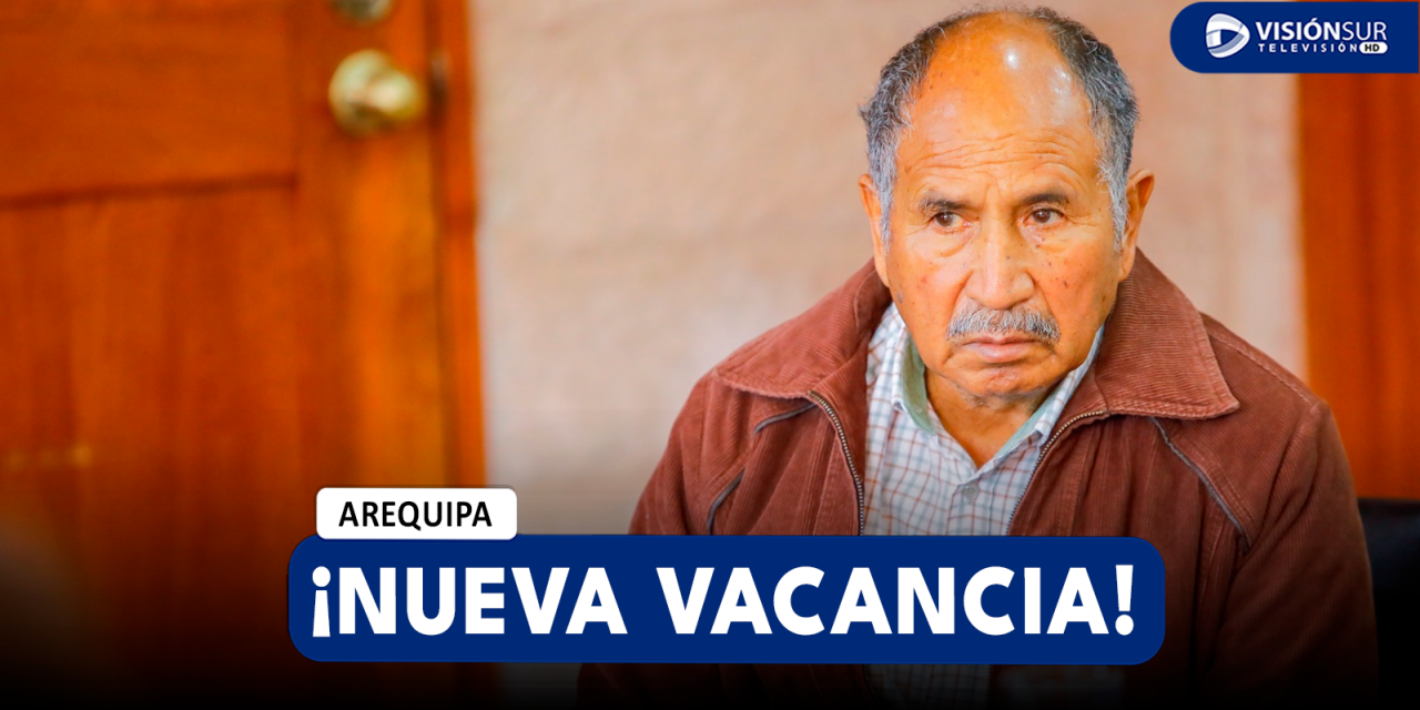 AREQUIPA: REGIDORES DE CHARACATO EVALÚAN UN NUEVO PEDIDO DE VACANCIA PARA EL ALCALDE DEBIDO A SU GRABE ESTADO DE SALUD