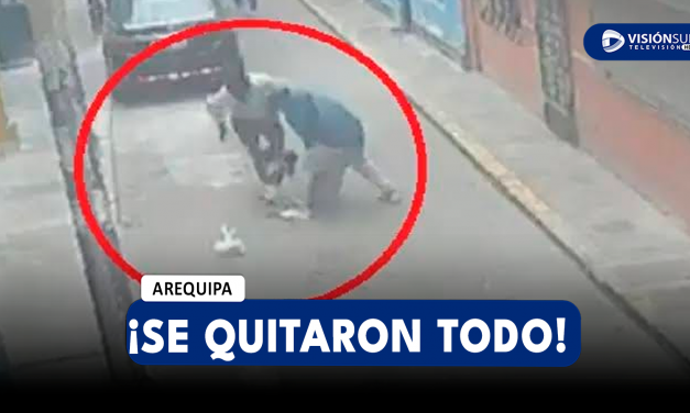AREQUIPA: TRABAJADOR DE CONADIS SUFRE EL ROBO DE SU CELULAR JUNTO CON SU BILLETERA Y DELINCUENTES SE TRANSFIEREN MÁS DE S/1000