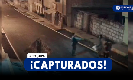 AREQUIPA: VECINOS LOGRAN CAPTURAR A DELINCUENTES QUE ASALTARON A JOVEN EN PLENA CALLE CERRO COLORADO