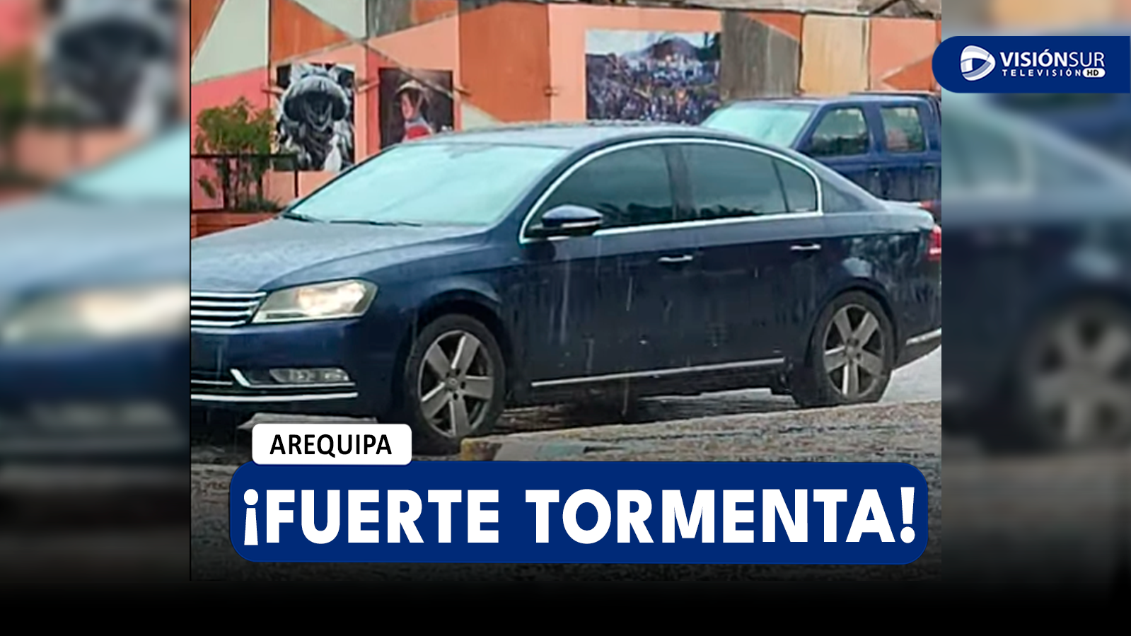 AREQUIPA: FUERTES PRECIPITACIONES CON GRANIZO Y TORMENTA ELÉCTRICA SE REGISTRÓ EN EL VALLE DEL COLCA