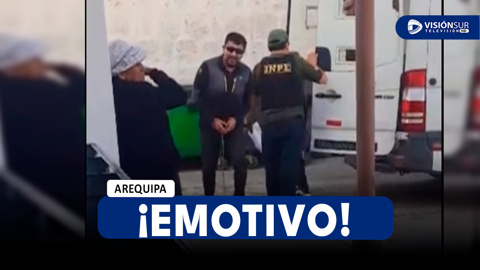 AREQUIPA: EMOTIVO MOMENTO PROTAGONIZARON LOS PADRES DEL EXGOBERNADOR ELMER CÁCERES LLIACA