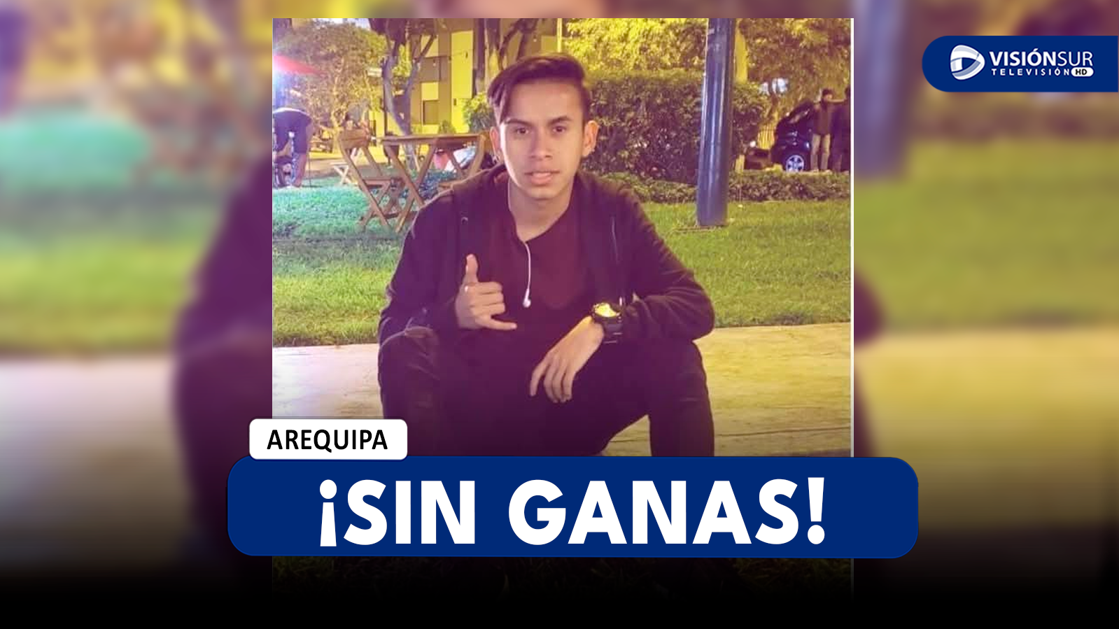 NACIONAL: JOVEN QUE PERDIÓ LA PIERNA Y A SU ENAMORADA EN TRAGEDIA DEL REAL PLAZA YA NO TIENE GANAS DE VIVIR