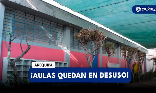 Aulas quedan en desuso a días de iniciar labores en el colegio Gerardo Iquira Pizarro de Miraflores