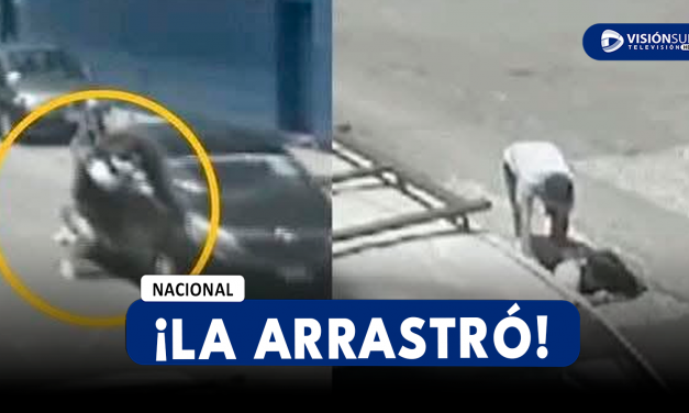 NACIONAL: MADRE DE FAMILIA ES ARRASTRADA POR VARIOS METROS TRAS SOLICITAR S/150 AL PADRE DE SU HIJO PARA SUS TERAPIAS