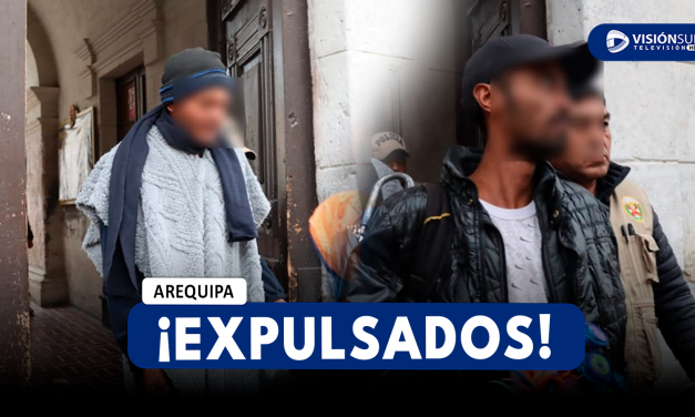 AREQUIPA: AUTORIDADES EXPULSAN A DOS EXTRANJEROS CON SITUACIÓN MIGRATORIA IRREGULAR