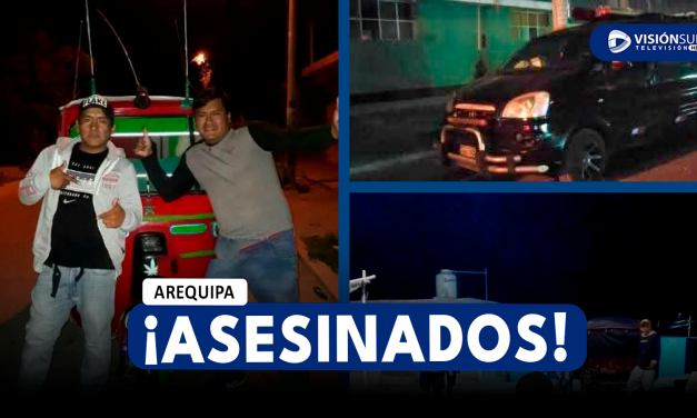 AREQUIPA: SICARIOS ATACAN NUEVAMENTE A POBLADORES DE CARAVELÍ Y ASESINAN A DOS HERMANOS