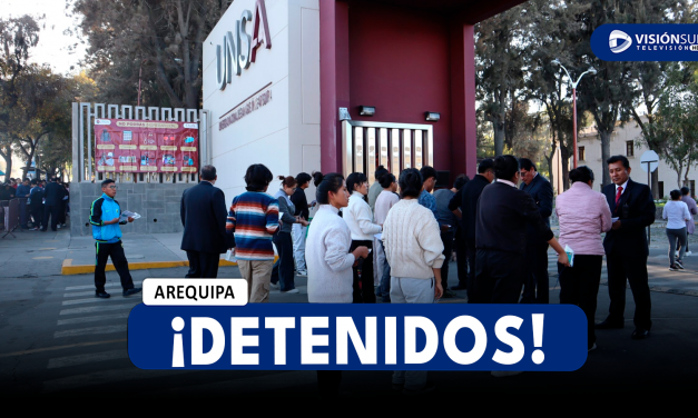 AREQUIPA: DETIENEN A DOS PERSONAS QUE INTENTARON SUPLANTAR A POSTULANTES EN EXAMEN DE ADMISIÓN DE LA UNSA