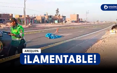 AREQUIPA: PADRE DE FAMILIA PIERDE LA VIDA LUEGO DE SER ATROPELLADO EN LA AUTOPISTA AREQUIPA – LA JOYA