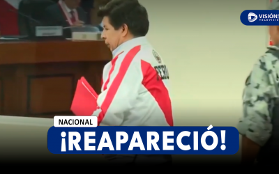 NACIONAL: PEDRO CASTILLO REAPARECE QUE JUICIO ORAL CON CASACA DE LA SELECCIÓN PERUANA Y DICE QUE SE ENCUENTRA SECUESTRADO