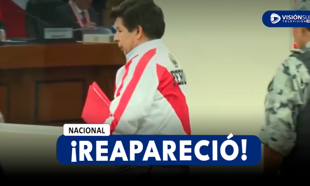 NACIONAL: PEDRO CASTILLO REAPARECE QUE JUICIO ORAL CON CASACA DE LA SELECCIÓN PERUANA Y DICE QUE SE ENCUENTRA SECUESTRADO