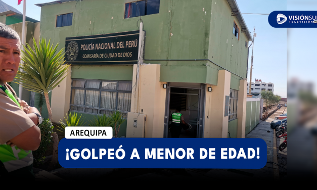 AREQUIPA: VARÓN ES DETENIDO EN YURA POR AGREDIR A SU PAREJA Y SU HERMANA DE 13 AÑOS TRAS LIBAR LICOR