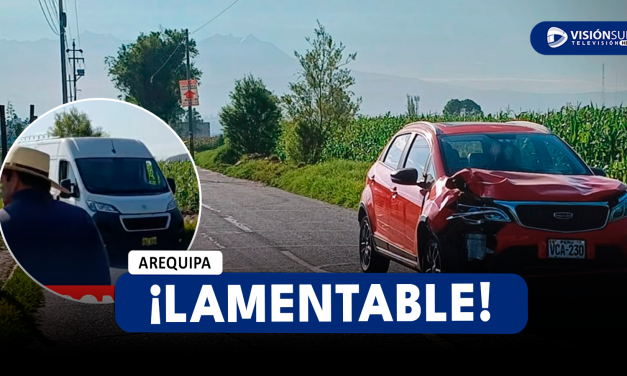 AREQUIPA: JOVEN UNIVERSITARIA ATROPELLA Y CAUSA LA MUERTE DE UNA MADRE DE FAMILIA EN SACHACA