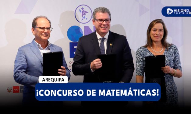 AREQUIPA: ARRANCA LA XXI OLIMPIADA ESCOLAR DE MATEMÁTICA CON PREMIOS DE HASTA S/50,000 Y EL RESPALDO DE ACEROS AREQUIPA Y EL MINEDU