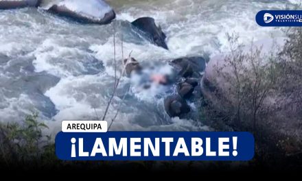 AREQUIPA: HALLAN EL CUERPO SIN VIDA DE UN VARÓN EN LAS RIBERAS DEL RIO CHILI E INVESTIGAN A SUS AMIGOS CON LOS QUE ESTABA ANTES DEL SUCESO