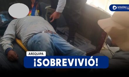AREQUIPA: OBRERO CAE DEL TERCER PISO DE UNA VIVIENDA Y QUEDA INCONSCIENTE EN PAUCARPATA