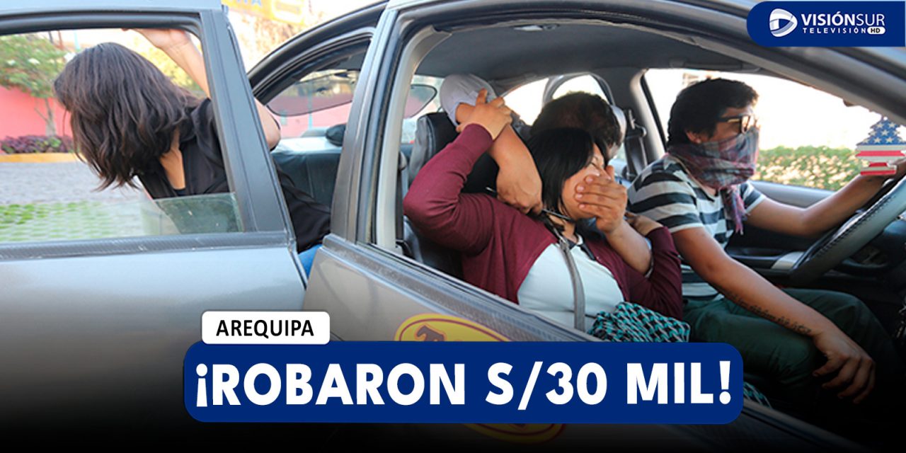 AREQUIPA: ABOGADA TERMINA GOLPEADA Y LE ROBAN MÁS DE S/30 MIL TRAS ABORDAR FALSO TAXI