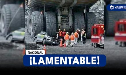 AREQUIPA: VOLQUETE APLASTA UNA CAMIONETA AL INTERIOR DE LA MINA ANTAMINA Y DEJA VARIOS FALLECIDOS