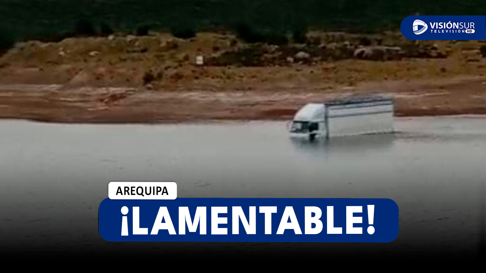 AREQUIPA: HALLAN EL CUERPO SIN VIDA DE UN VARÓN AL INTERIOR DE LA REPRESA CONOCIDA COMO “ESPEJO DE AGUA”