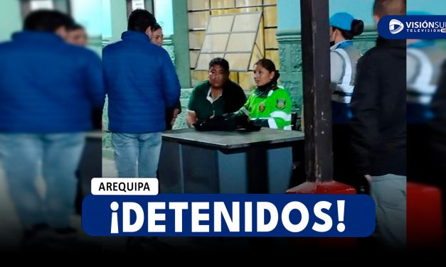 AREQUIPA: MPA DENUNCIA QUE VEHÍCULO INTERVENIDO DURANTE AGRESIONES AL PERSONAL MUNICIPAL HABRÍA ESTADO GRABANDO EN LA GERENCIA DE TRANSPORTES