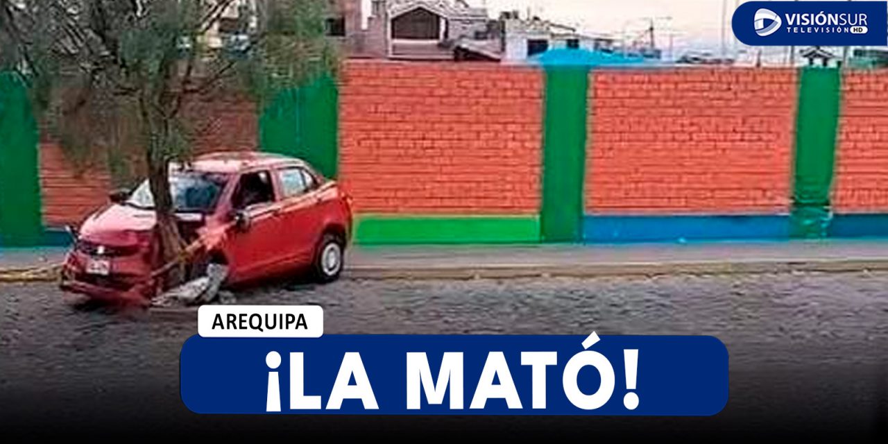 AREQUIPA: MENOR DE EDAD PIERDE LA VIDA TRAS SER ATROPELLADA POR CONDUCTOR PRESUNTAMENTE EN ESTADO DE EBRIEDAD