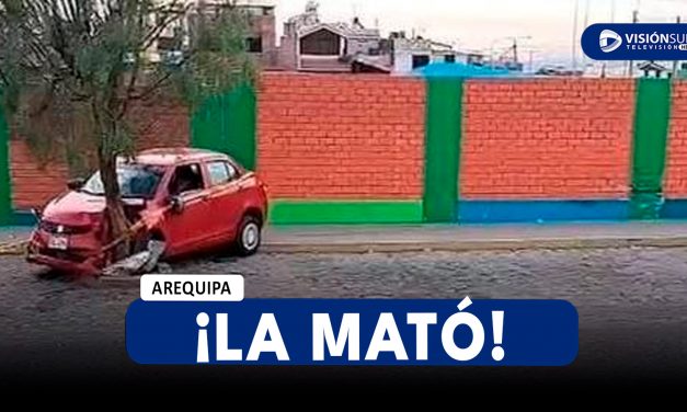 AREQUIPA: MENOR DE EDAD PIERDE LA VIDA TRAS SER ATROPELLADA POR CONDUCTOR PRESUNTAMENTE EN ESTADO DE EBRIEDAD
