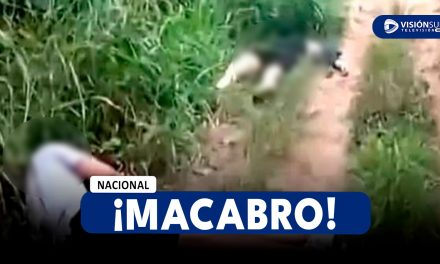 NACIONAL: HALLAN EL CUERPO SIN VIDA DE UNA PAREJA EN MADRE DE DIOS Y PRESUMEN QUE FUE UN AJUSTE DE CUENTAS