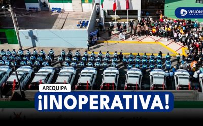 AREQUIPA: VECINOS DENUNCIAN QUE BASE DE SERENAZGO ENTREGADA HACE OCHO DÍAS ESTA INOPERATIVA